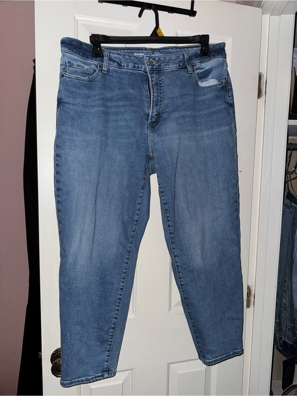Old Navy Light Blue Cropped Women's Jeans
